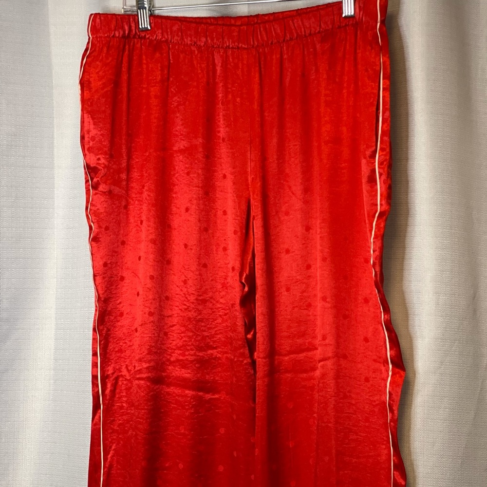 Victoria’s Secret | Red Pajama Silk Dot Pants L